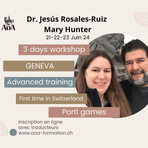 Workshop in Europe! Entraînement animalier - Dr Jesús Rosales-Ruiz et Mary Hunter - conférences et pratiques. AoA Formation, Genève
